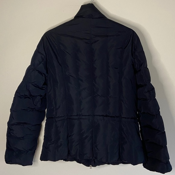 POST Card Navy goose down short puffer jacket - Picture 5 of 12